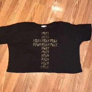 Pray crop top